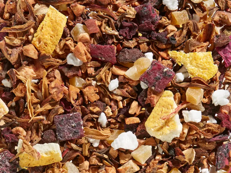 Früchtetee Rosa Lemon mit Maracuja-Zitronen-Note