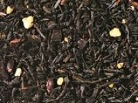 Schwarz-aromatisierter-Tee-Sahne - Krokant